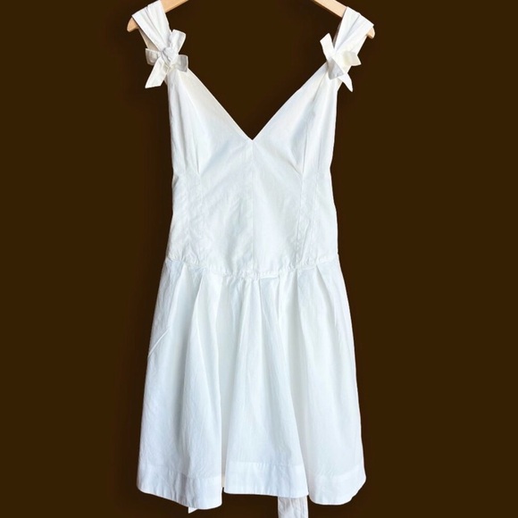 Free People NWOT | Lennon Mini Dress in Ivory | Size Large - Picture 5 of 13